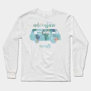 adventure awaits Long Sleeve T-Shirt